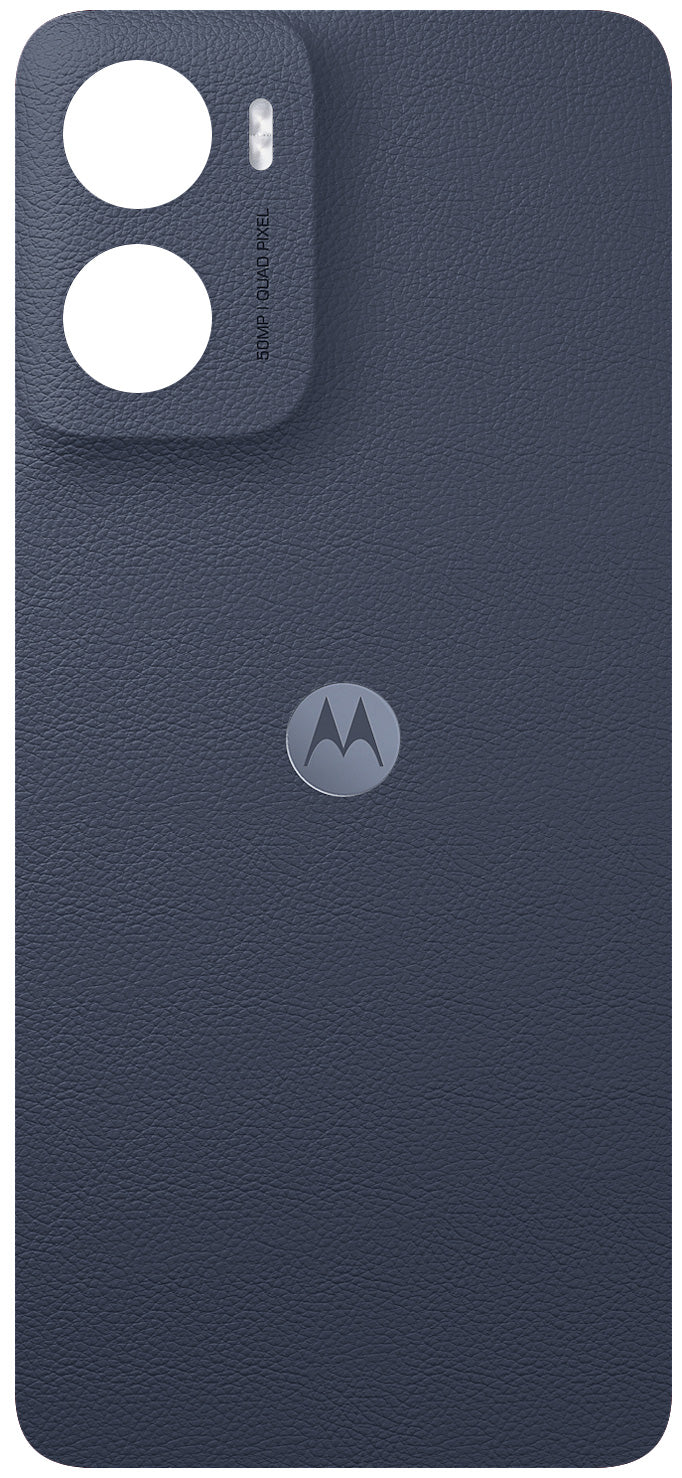Batterideksel Motorola Moto E15 / G05, Mørkeblå (Denim Blue), Service Pack 5D68C29788