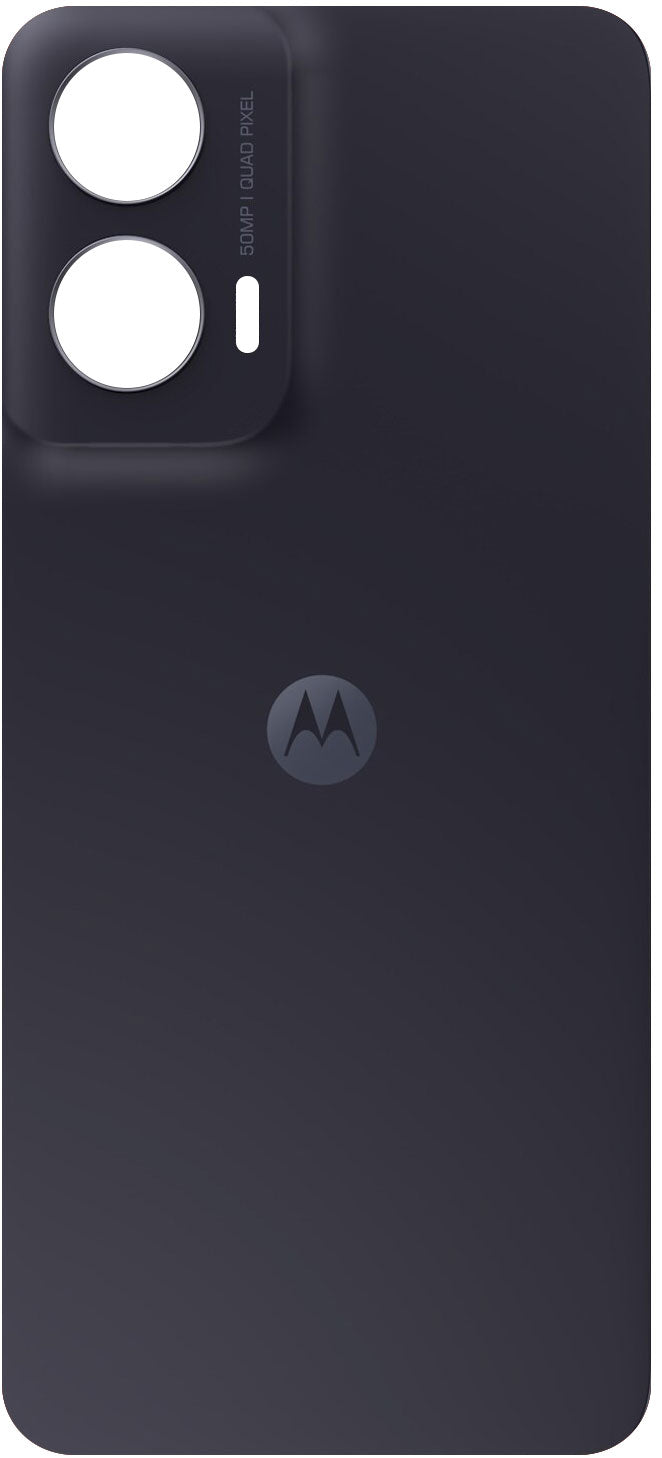 Batterideksel Motorola Moto G35, Svart (Midnight Black), Servicepakke 5S58C28884TD