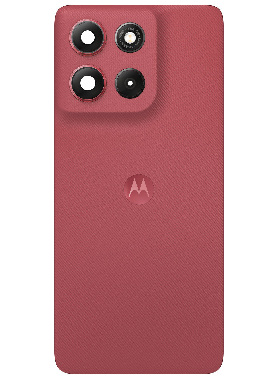 Batterideksel Motorola Moto G86 Power, Rød (Chrysanthemum), Service Pack 5D68C30662