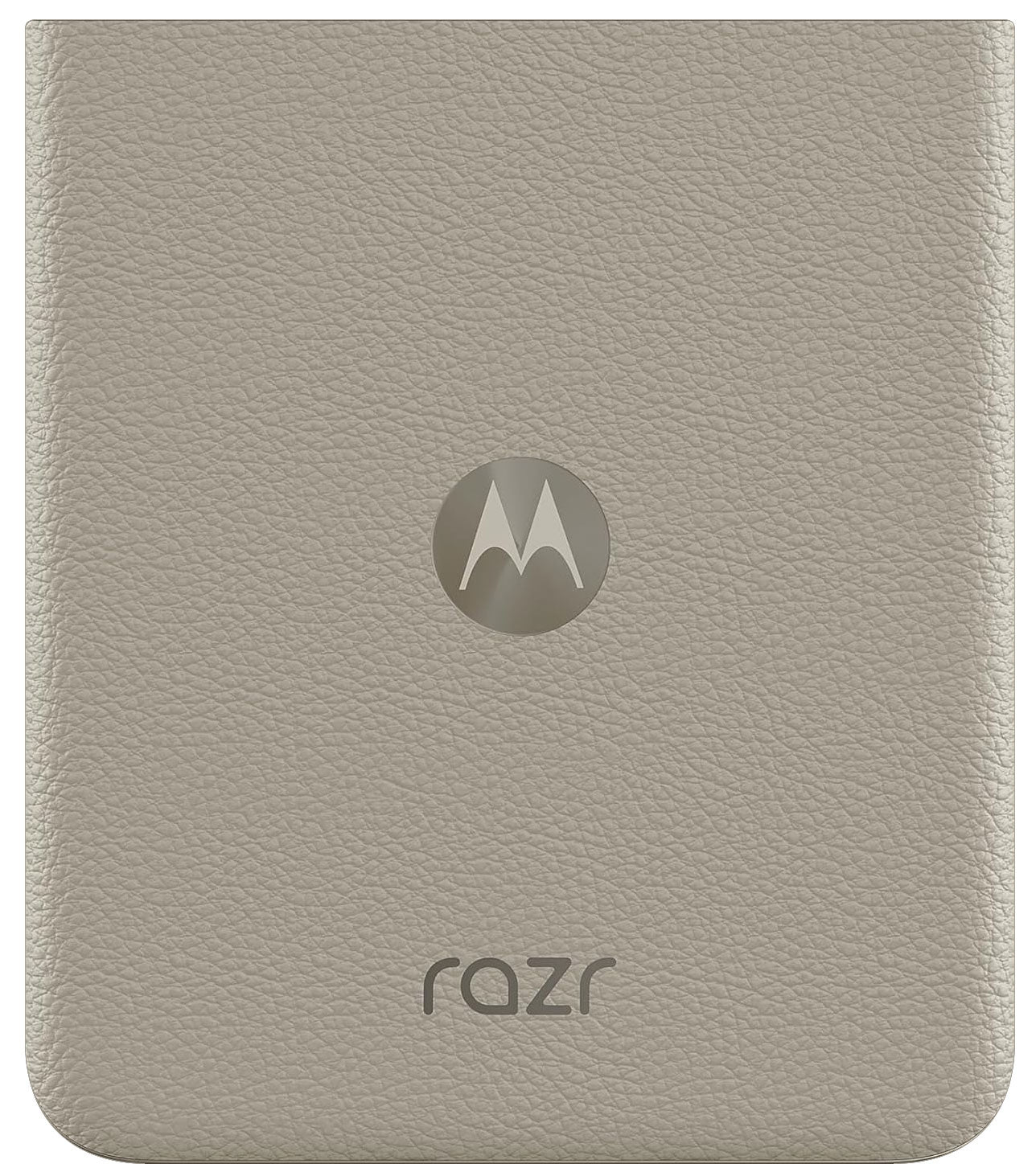 Batterideksel Motorola Razr 2024 / Razr 50, Krem (Pumice Stone), Service Pack SL98E12657