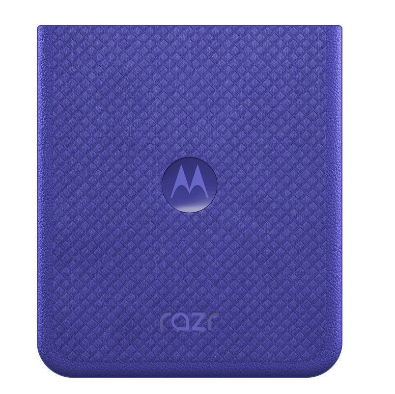 Batterideksel Motorola Razr Ultra 2026 / Razr 70 Ultra, Fiolett (Pantone Orient Blue), Service Pack SL98E96499