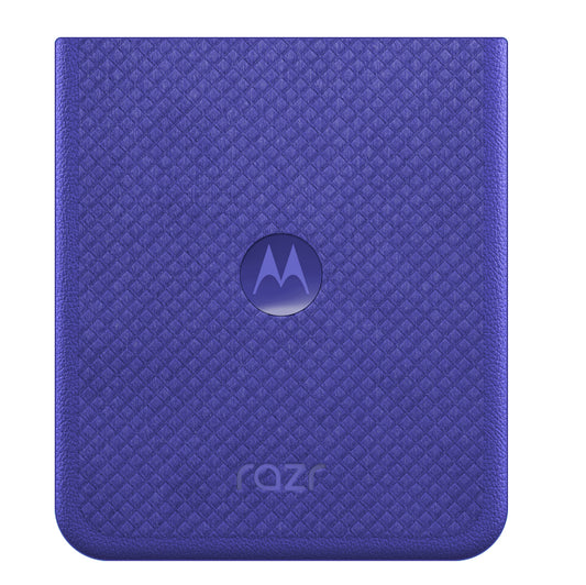 Batterideksel Motorola Razr Ultra 2026 / Razr 70 Ultra, Fiolett (Pantone Orient Blue), Service Pack SL98E96499