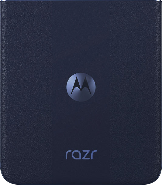 Batterideksel Motorola Razr+ 2025 / Razr+ 2024 / Razr 50 Ultra, Marineblå (Navy Blazer), Service Pack SL98E08789