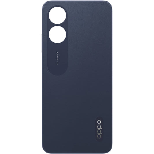 Batterideksel Oppo A17, Mørkeblå (Midnight Black), Swap