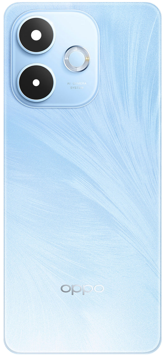Batterideksel Oppo A5 Pro 4G, Blå (Feather Blue), Servicepakke 621033000511