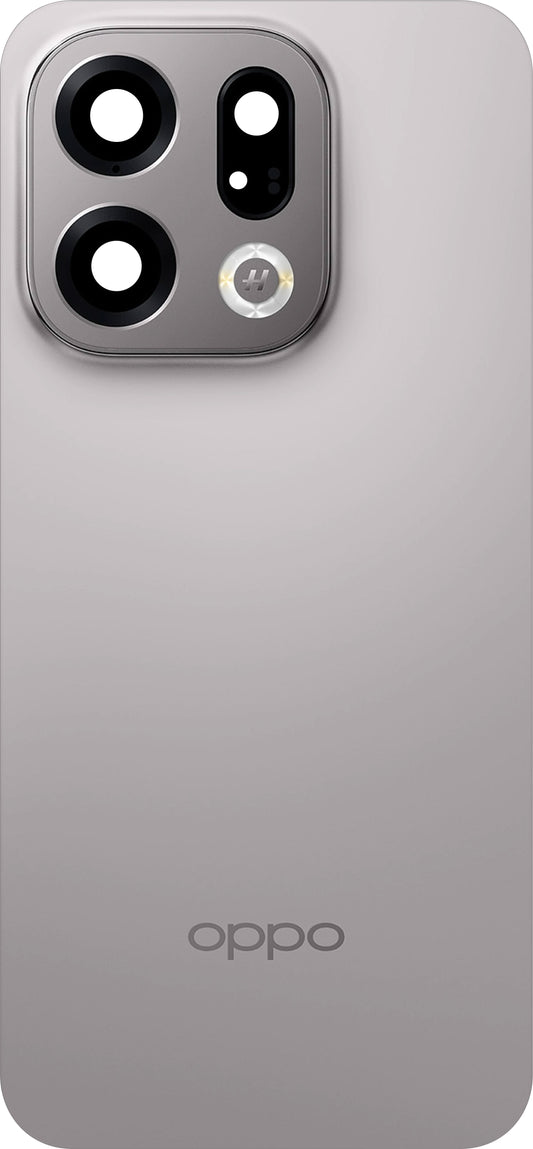 Batterideksel Oppo Find X9, Grå (Titanium Grey), Service Pack 621033000815