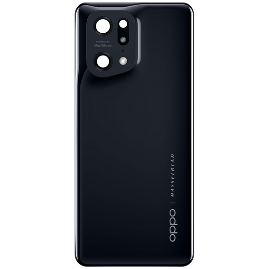Batterideksel Oppo Find X5 Pro, Svart (Keramisk Svart), Swap 4150009