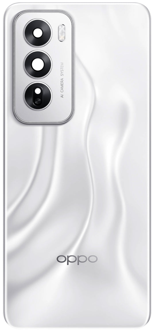 Batterideksel Oppo Reno12, Sølv (Astro Silver), Service Pack 621033000316