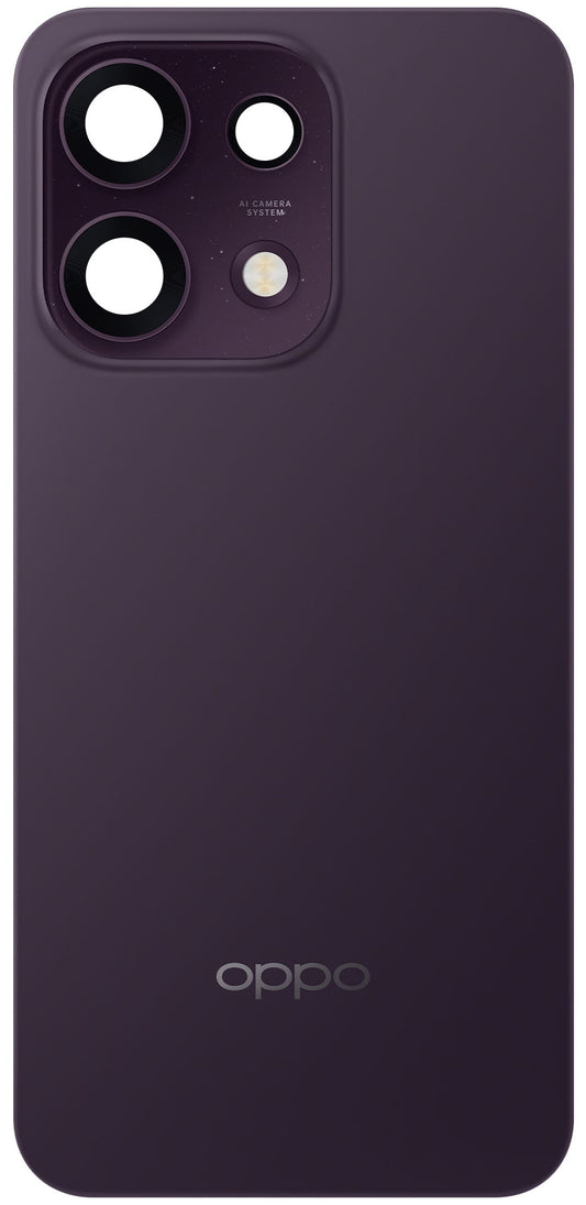 Batterideksel Oppo Reno16 F / Reno16 FS, Lilla (Twilight Violet), Service Pack 621033001107