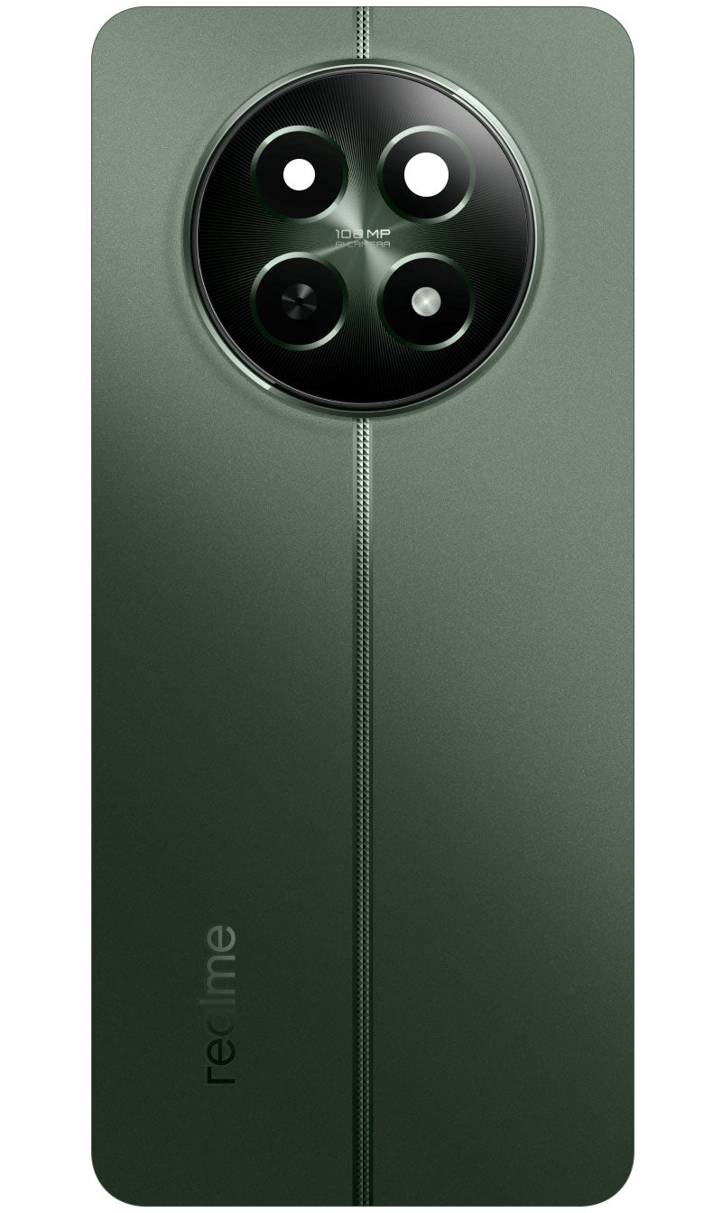Batterideksel Realme 12, Grønn (Woodland Green), Servicepakke 621032000213