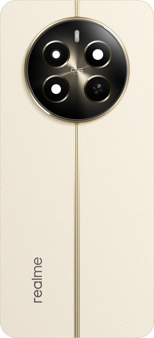 Batterideksel Realme 12+, Gull (Navigator Beige), Service Pack 621033000213