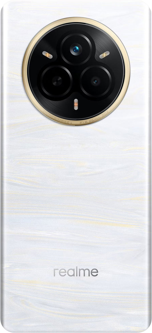 Batterideksel Realme 14 Pro, Hvit (Pearl White), Service Pack 621033000463