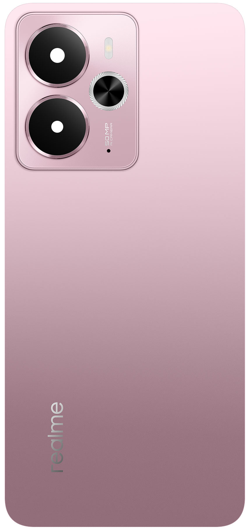 Batterideksel Realme 14, Rosa (Warrior Pink), Service Pack 621033000536