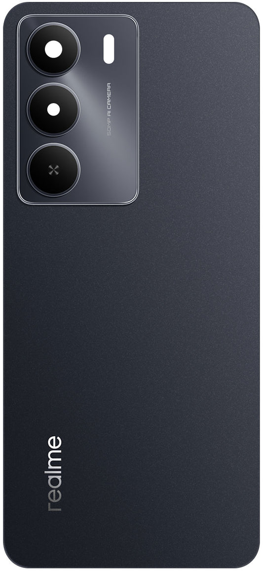 Batterideksel Realme 14x, Svart (Carbon Black), Servicepakke 621033000506