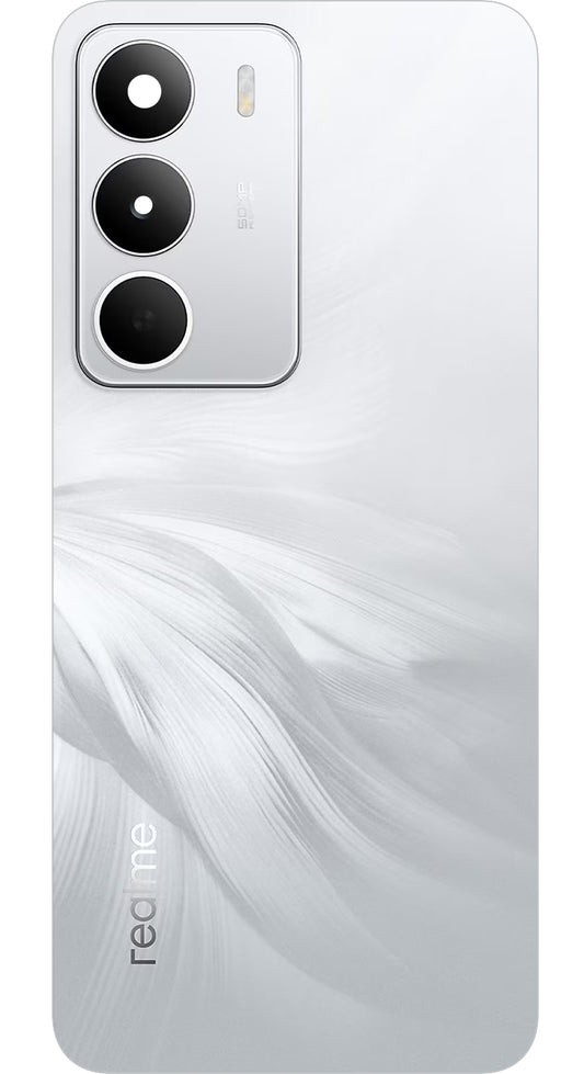 Batterideksel Realme C71, Hvit (White Swan), Service Pack 621033000625