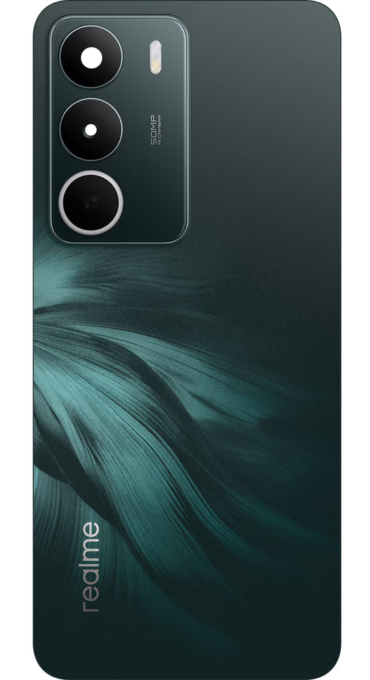 Batterideksel Realme C71, Grønn (Forest Owl), Service Pack 621033000624