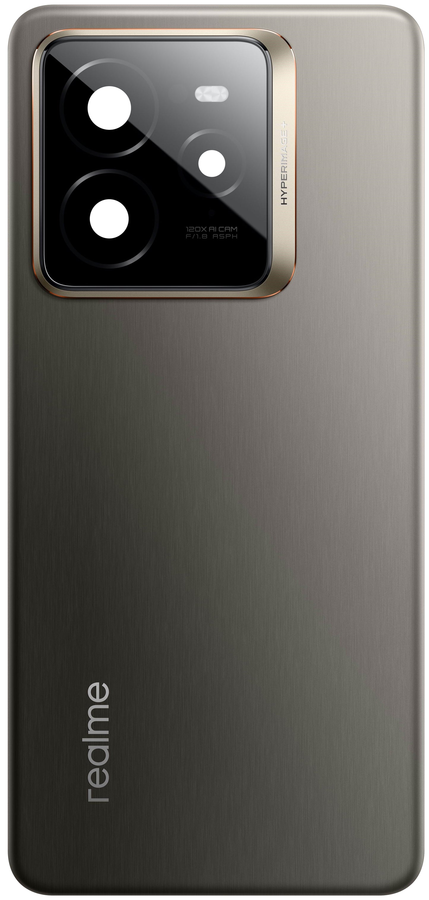 Batterideksel Realme GT 7 Pro, Grå (Galaxy Grey), Servicepakke 621033000415