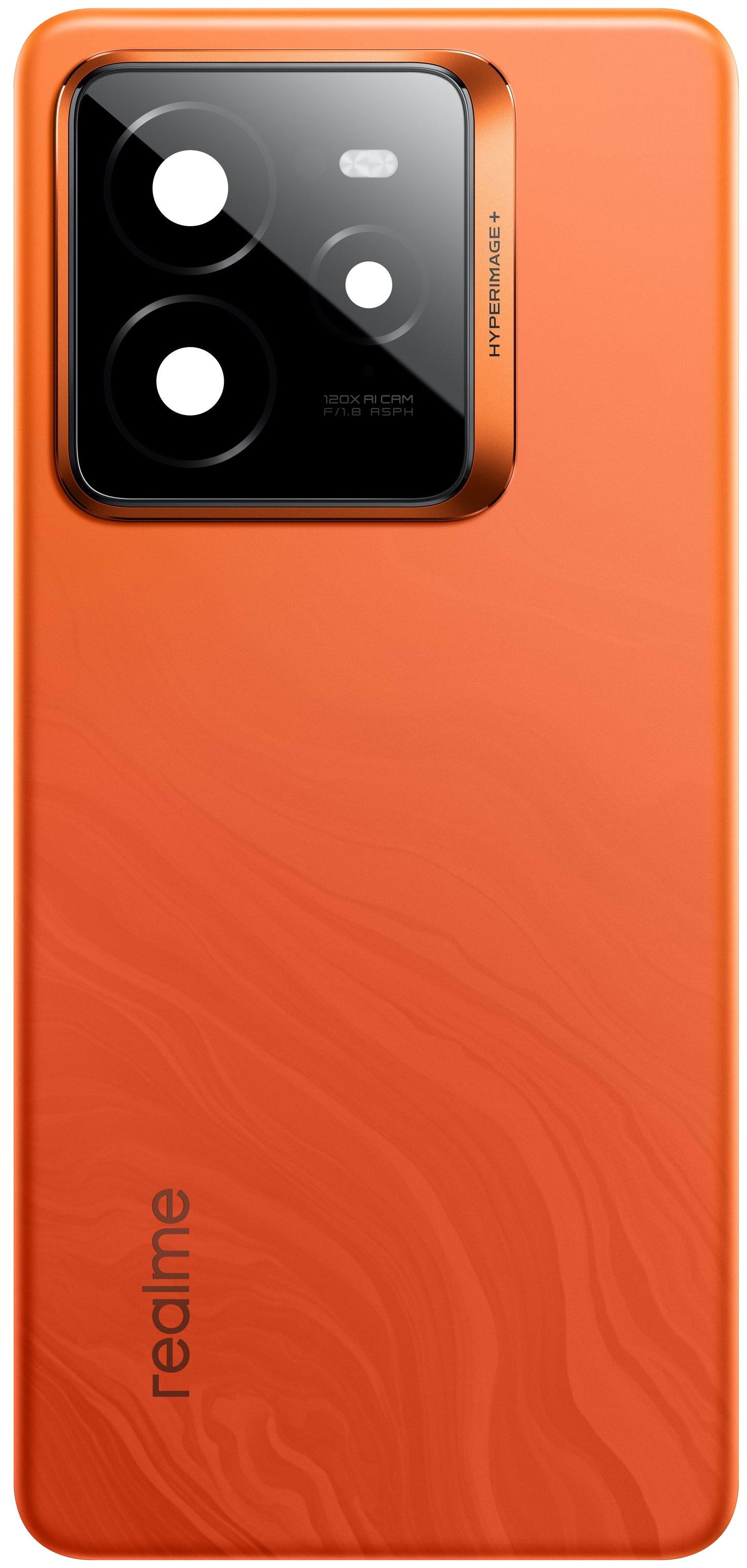 Batterideksel Realme GT 7 Pro, Oransje (Mars Orange), Service Pack 621033000413