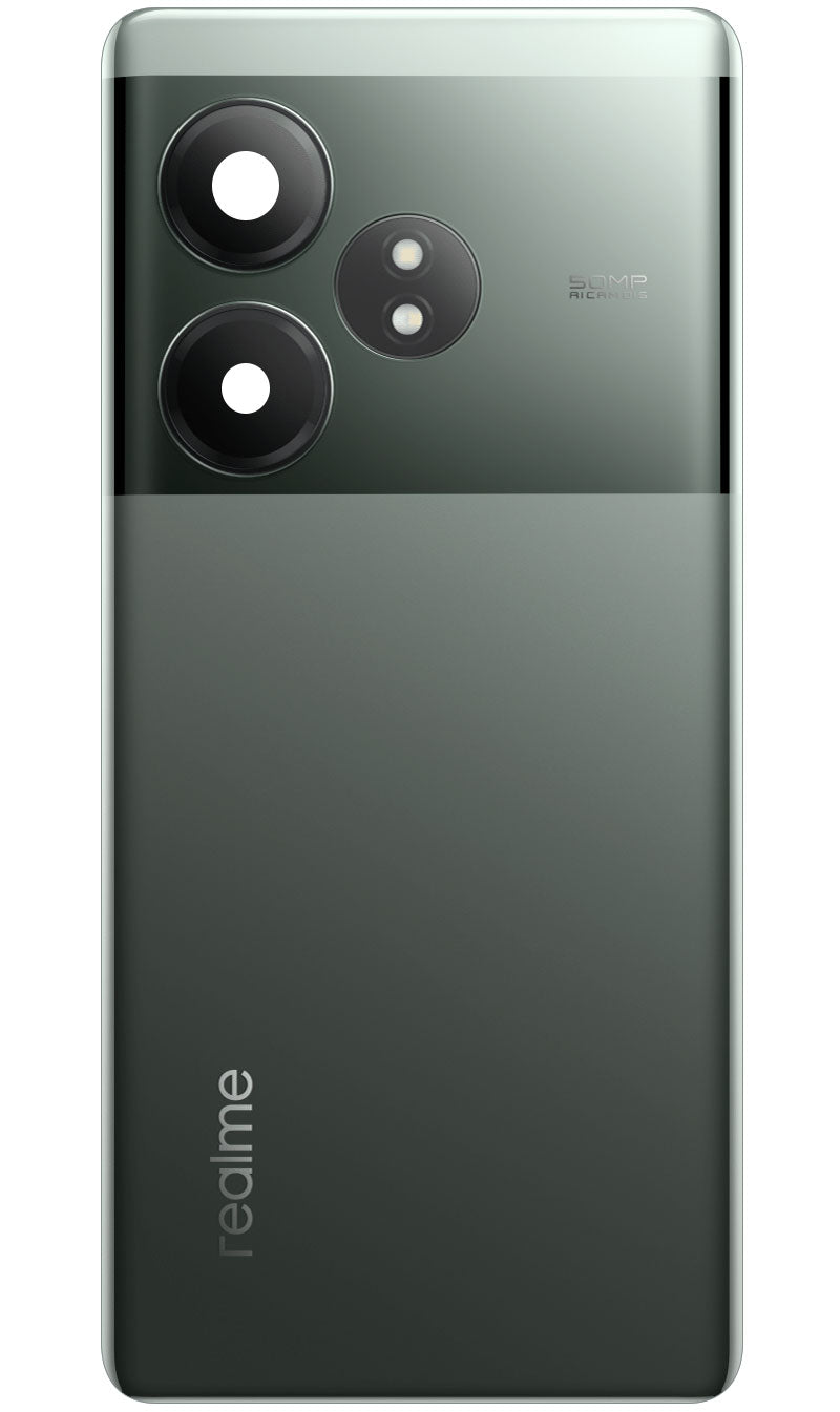 Batterideksel Realme GT 6T, Grønn (Razor Green), Servicepakke 621033000295