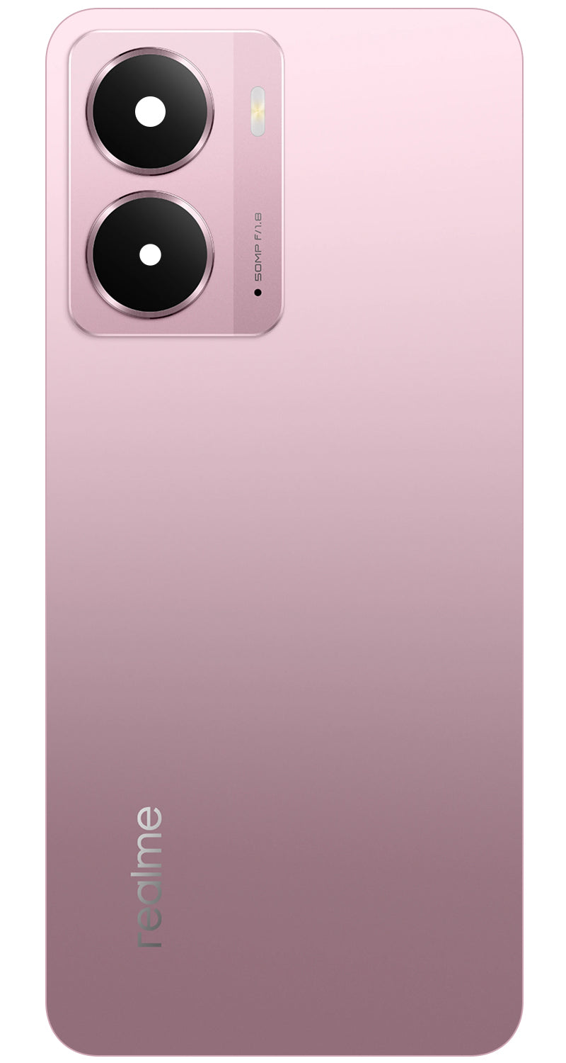 Batterideksel Realme P3, Rosa (Nebula Pink), Service Pack 621033000529