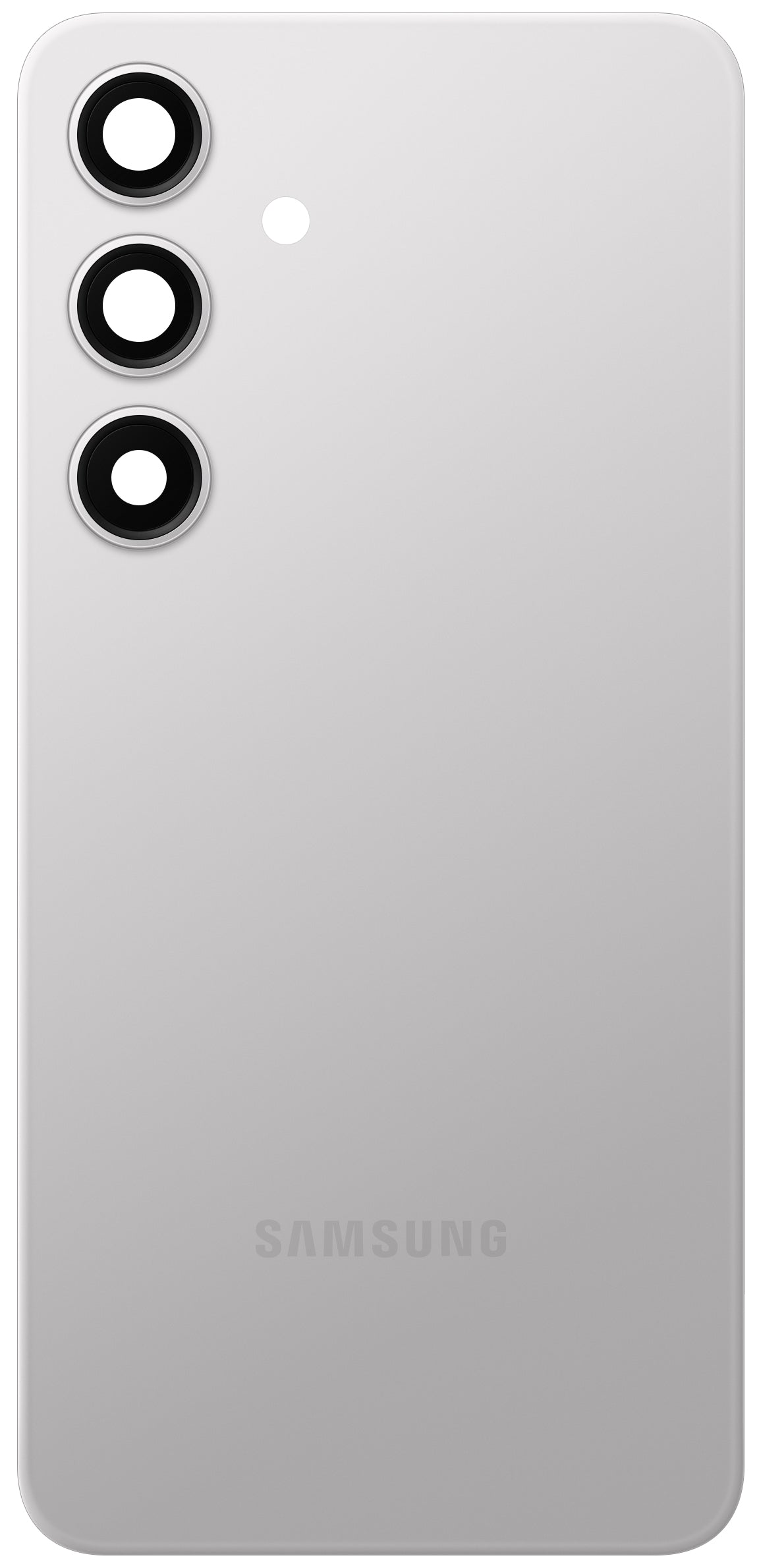 Batterideksel Samsung Galaxy S24 S921, Sølv (Marble Grey), Service Pack GH82-33101B