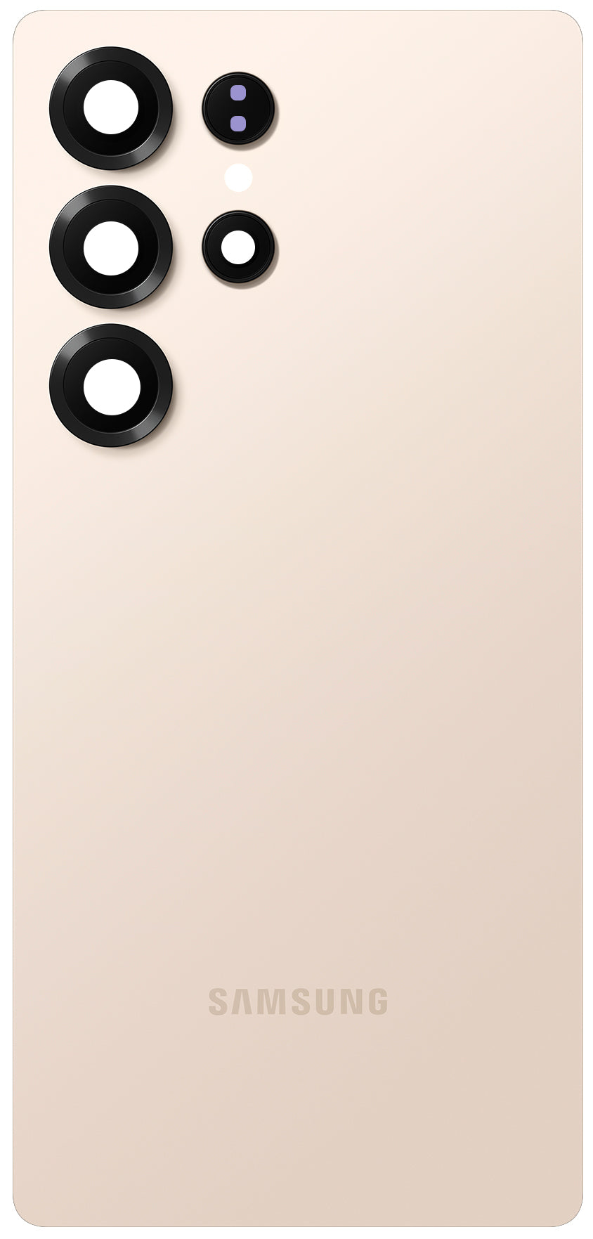 Batterideksel Samsung Galaxy S25 Ultra S938, Rosa Gull (Titanium Pink Gold), Service Pack GH82-36353F