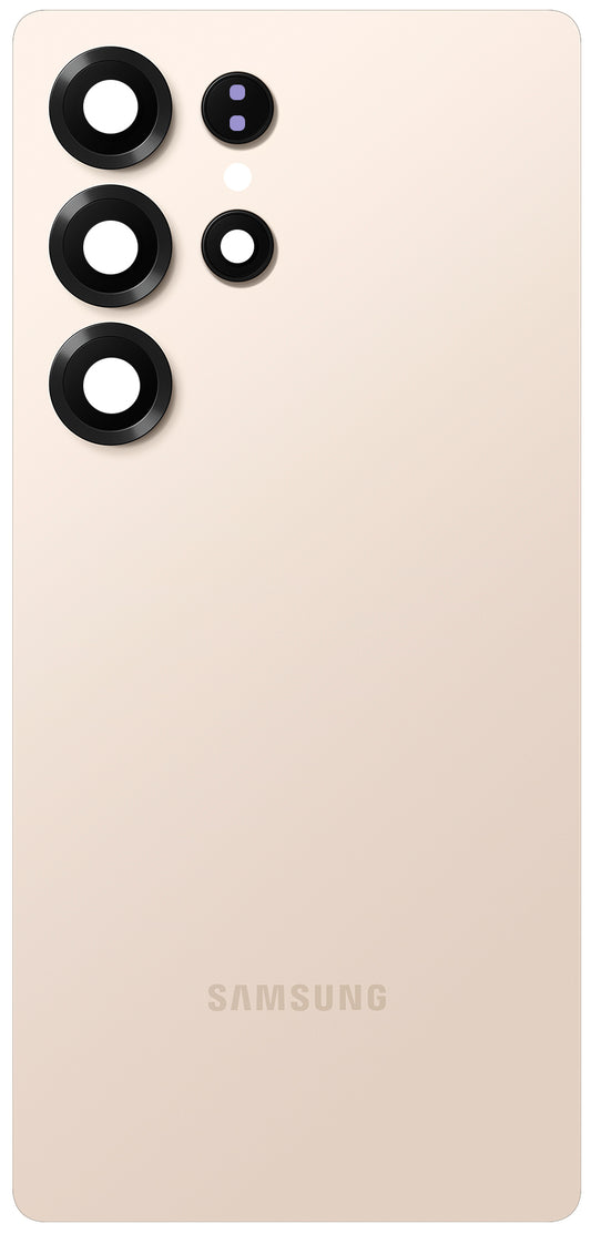 Batterideksel Samsung Galaxy S25 Ultra S938, Rosa Gull (Titanium Pink Gold), Service Pack GH82-36353F