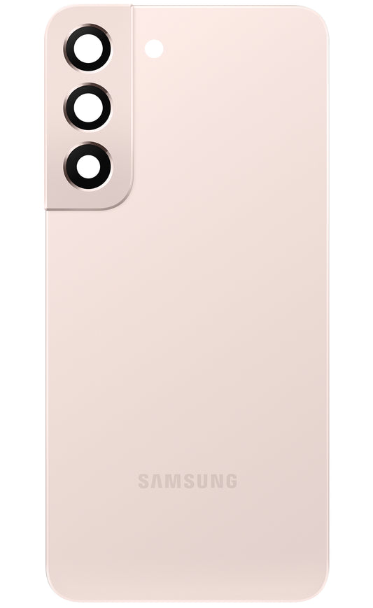 Batterideksel Samsung Galaxy S22 5G S901, Roségull, Service Pack GH82-27434D