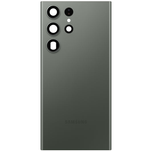 Batterideksel Samsung Galaxy S23 Ultra S918, Grønn, Service Pack GH82-30400C
