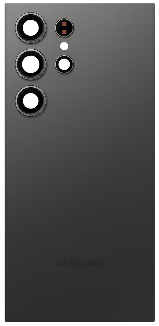 Batterideksel Samsung Galaxy S24 Ultra S928, Svart (Titanium Black), Service Pack GH82-33349B