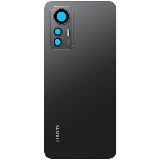 Batterideksel Xiaomi 12 Lite, Svart, Service Pack 55050002BQ1L