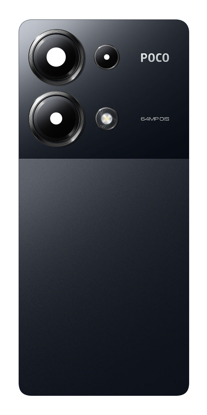 Batterideksel Xiaomi Poco M6 Pro 4G, Svart, Service Pack 5600070N6P00