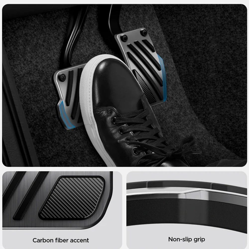 Spigen Line Design TO200P Pedaldeksler for Tesla Y / 3 ACP11627