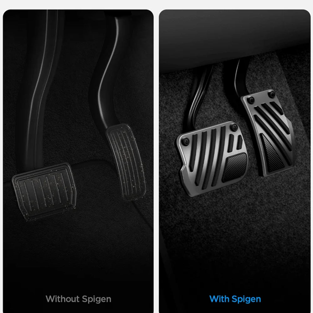 Spigen Line Design TO200P Pedaldeksler for Tesla Y / 3 ACP11627
