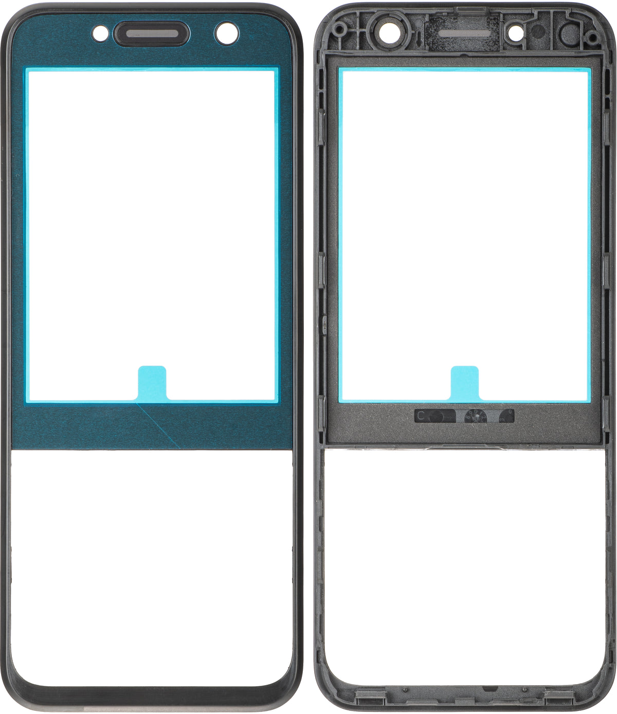 Frontdeksel Nokia 230 (2024), Svart, Service Pack 286913671