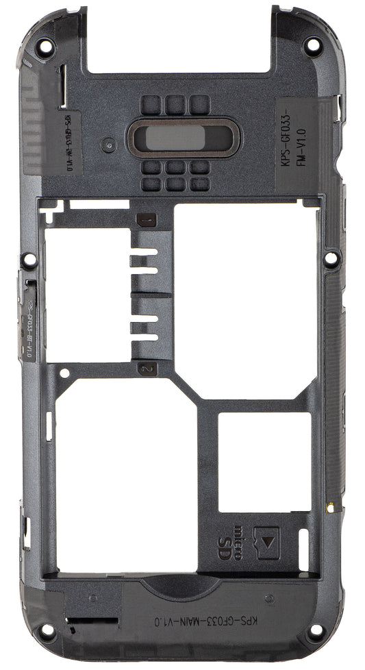 D Shell Cover for HMD 2660 Flip, Svart