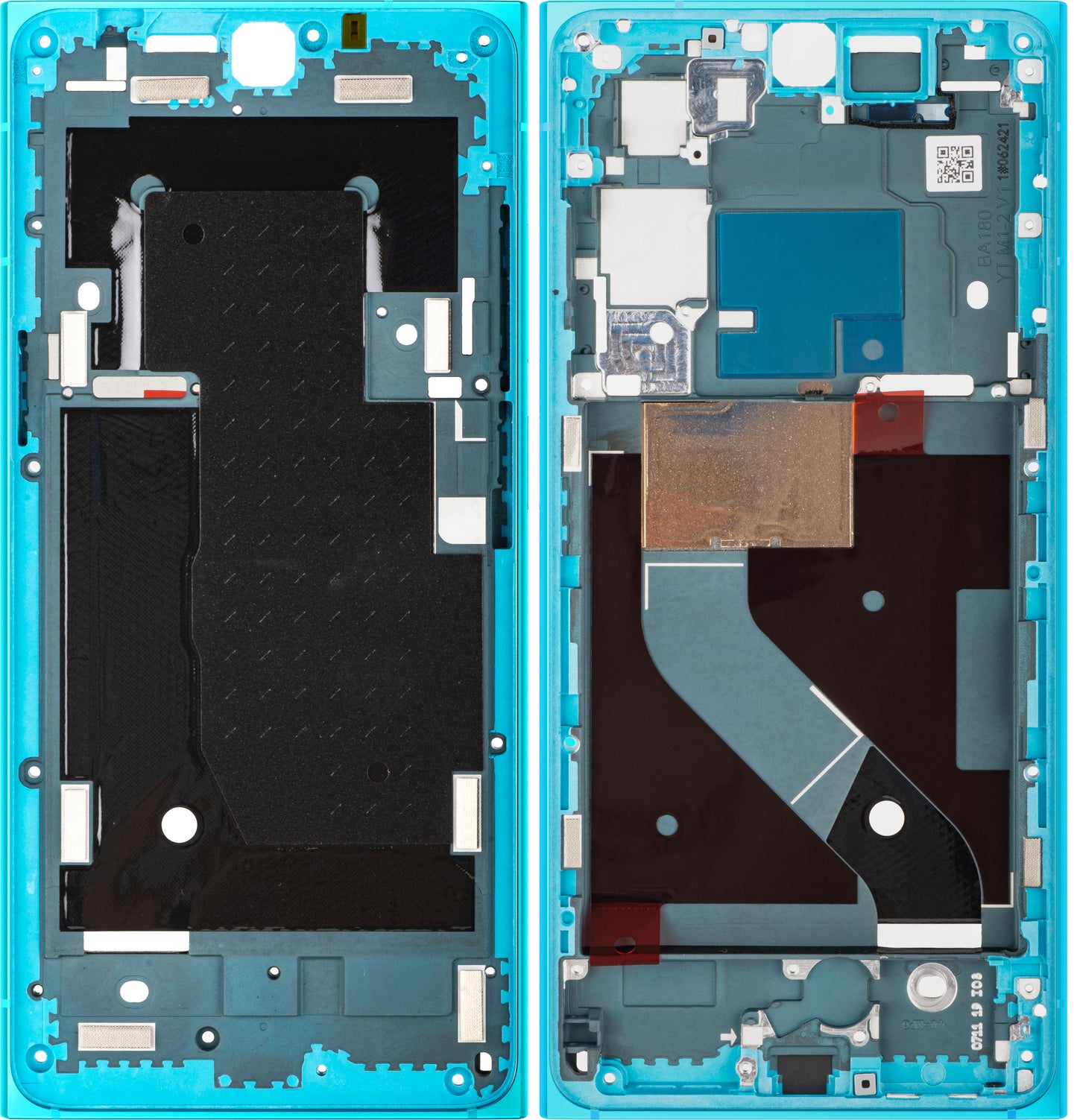 Carcasa Mijloc HMD Skyline, Blå (Blue Topaz), Service Pack HQ25201007GY0