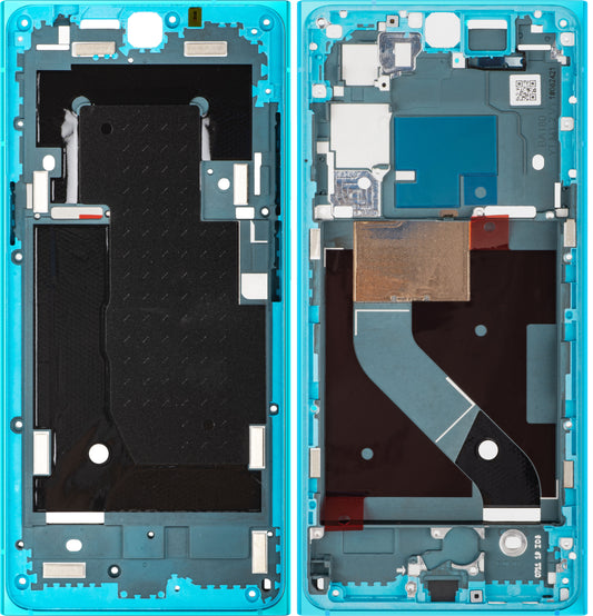 Carcasa Mijloc HMD Skyline, Blå (Blue Topaz), Service Pack HQ25201007GY0