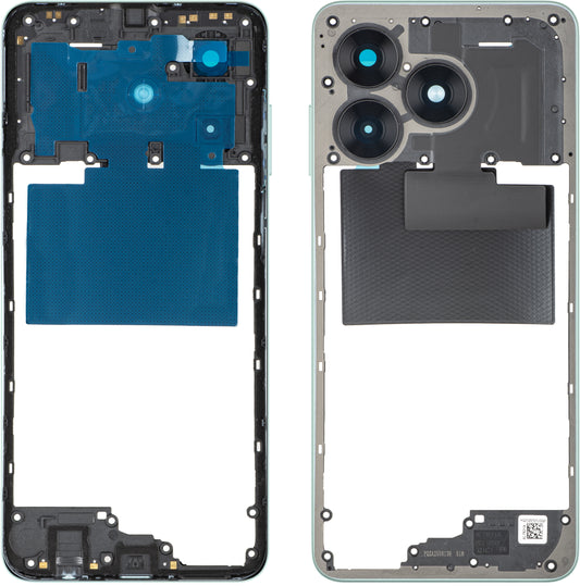 Midtdeksel Honor X5c Plus, Turkis (Cyan Lake), Service Pack 9707ACHY