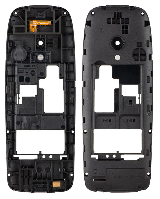 Mellomdeksel for NOKIA 6310 (2024), Svart