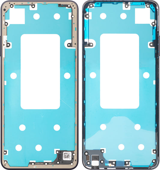 Midtre deksel Oppo A5 4G, Lilla (Midnight Purple), Servicepakke 612118001140
