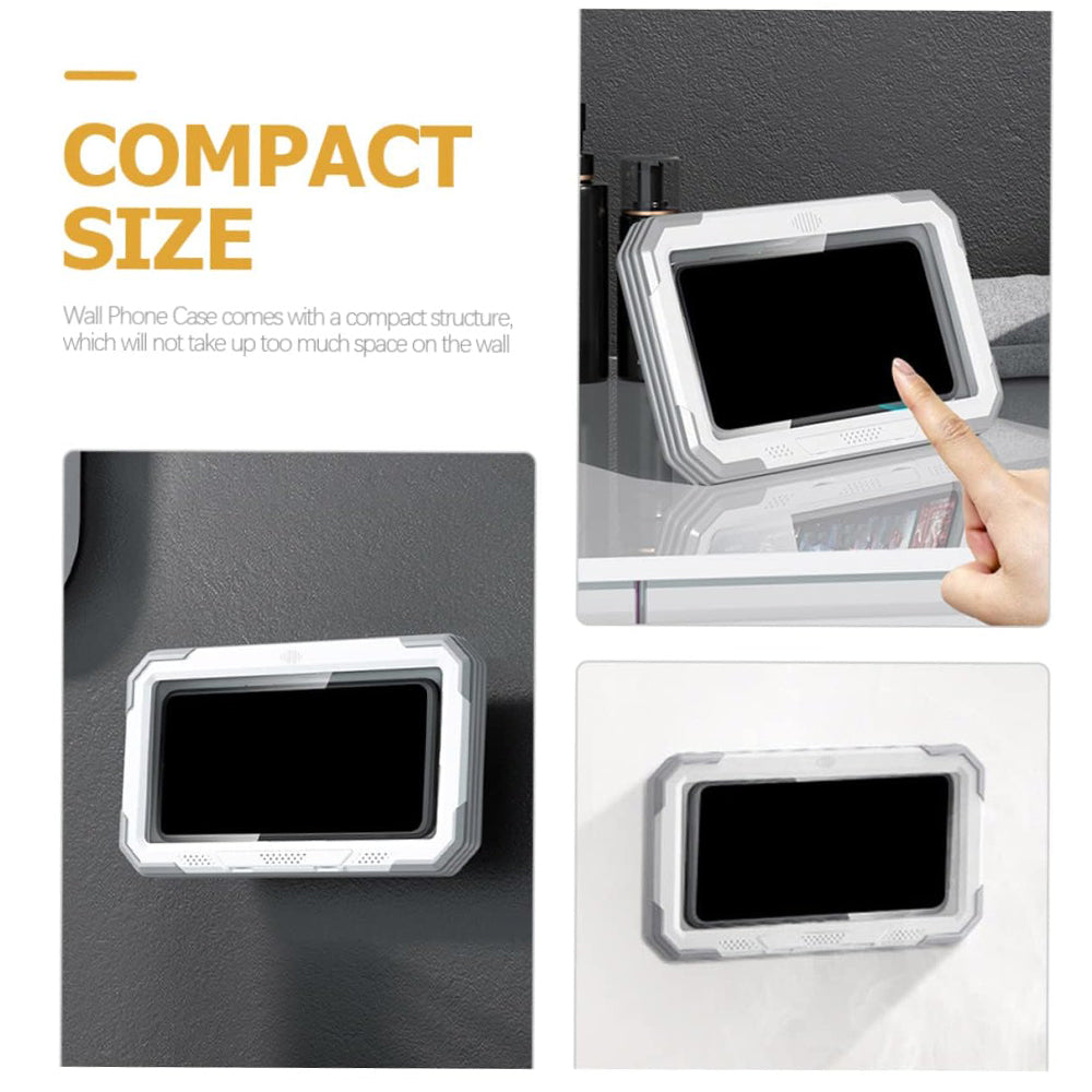 Veggkasse med Berøringsmembran Techsuit LC-888 for Telefon, Vanntett, Grå