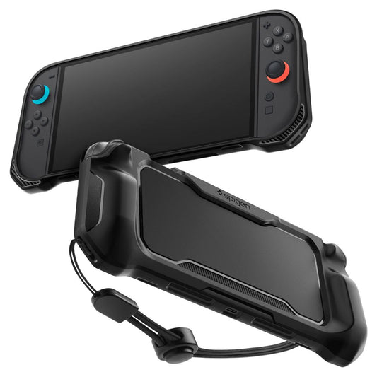 Spigen Rugged Armor Beskyttelsesdeksel for Nintendo Switch 2, Svart ACS09075
