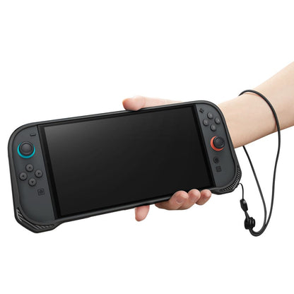 Spigen Rugged Armor Beskyttelsesdeksel for Nintendo Switch 2, Svart ACS09075