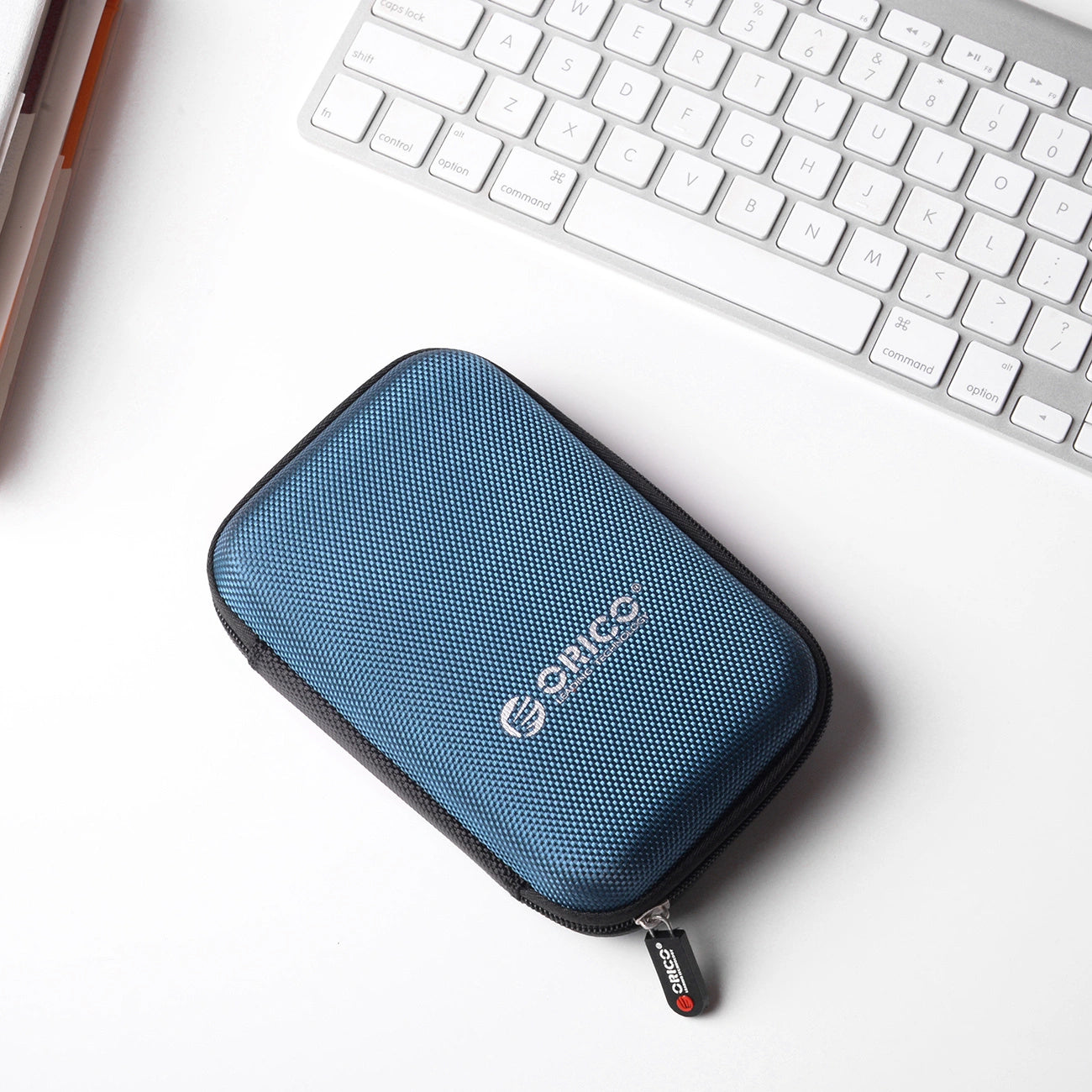Orico PHD-25 Beskyttelsesetui for HDD / SSD 2,5 tommer, Blå