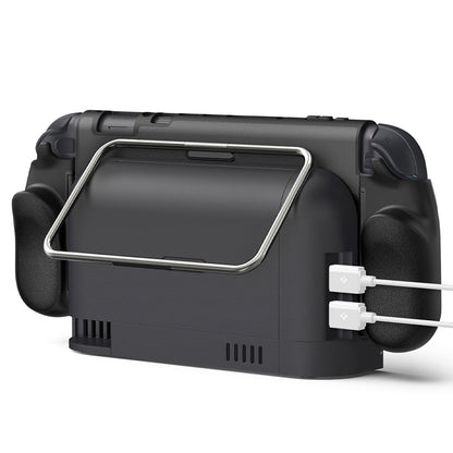 Spigen Dual Grip Pro beskyttelsesdeksel for Nintendo Switch 2, Svart ACS10196