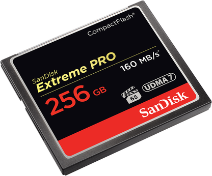 CompactFlash-minnekort SanDisk Extreme Pro, 256Gb, UDMA 7 SDCFXPS-256G-X46