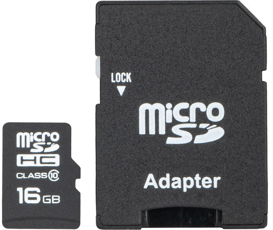 microSDHC-minnekort Emtec C10 Classic, 16GB, Klasse 10, med adapter ECMSDM16GHC10CG