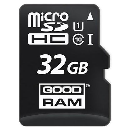 GoodRam microSDHC-minnekort, 32GB, Klasse 10 / UHS-1 U1, med adapter