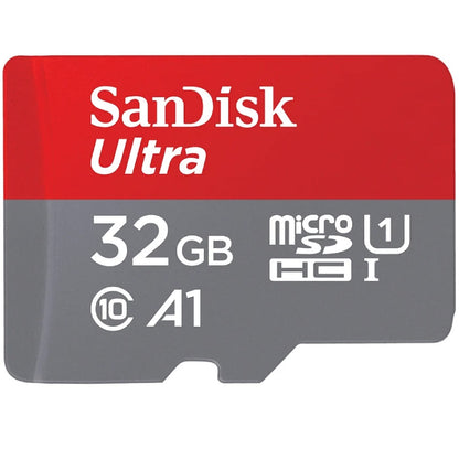 SanDisk Ultra Android A1 microSDHC-minnekort, 32GB, Klasse 10 / UHS-1 U1, med adapter SDSQUA4-032G-GN6MA